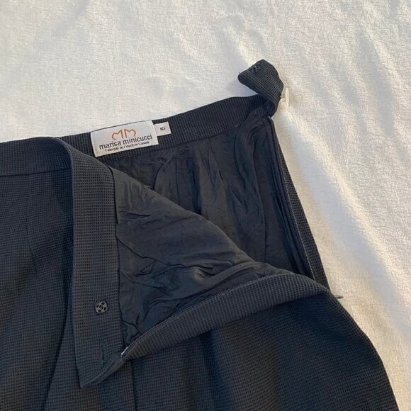 Marisa Minicucci black stretch mini skirt - Picture 8 of 10